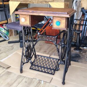 The build, 100 plus year old wood